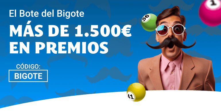 1.500€ de Bote - Promociones de Bingo - YoBingo.es