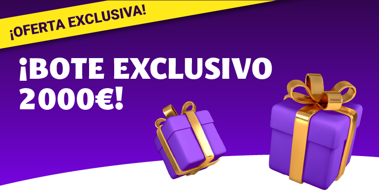 Bote Exclusivo ¡2.000€ en Bingo y Casino!