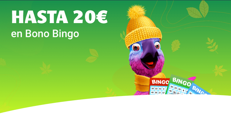 10€ de bono bingo en YoBingo